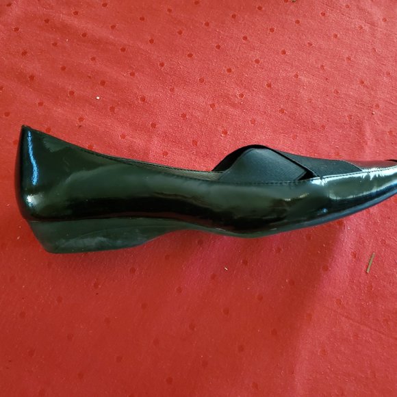 Black Patent Joan & David Circa Comfort 365 Shoes 8 1/2M - Picture 4 of 8